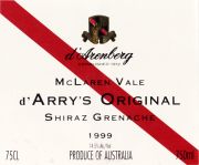 McLaren Vale_d'Arenberg_Arry's original